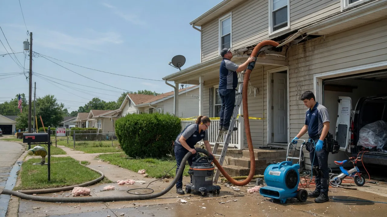 Water Damage Restoration in Lickingville, PA near me